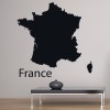 France Map Wall Sticker