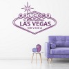 Las Vegas Welcome Sign Wall Sticker