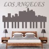 Los Angeles City Skyline Cityscape Wall Sticker
