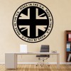 Made In The UK Union Jack Badge Wall Sticker