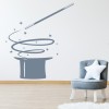 Magician Top Hat Circus Wall Sticker