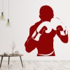 Boxer Fighting Boxing Sports Wall Sticker