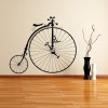 Penny Farthing Bicycle Vintage Bike Wall Sticker
