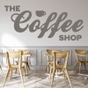 The Coffee Shop Food Drink Quote Wall Sticker