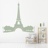 Eiffel Tower Paris Skyline Wall Sticker
