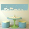 Farm Animals Scene Wall Sticker