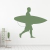 Surfer Surfboard Wall Sticker