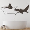 Shark Under The Sea Wall Sticker