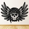 Army Skull Military War Wall Sticker