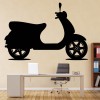 Scooter Vehicle Wall Sticker