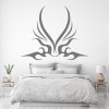 Tribal Flame Decorative Headboard Wall Sticker