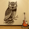 Owl On Branch Birds & Feathers Wall Sticker