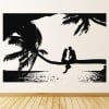 Seaside Romance Tropical Paradise Wall Sticker