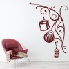 Christmas Ornament Bauble Festive Xmas Wall Sticker