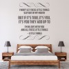One Direction Little Things Wall Sticker