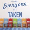Be Yourself Inspirational Quote Wall Sticker