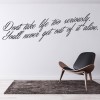 Don't Take Life Too Seriously Funny Quotes Wall Sticker