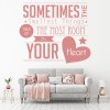 The Smallest Thing Love Quote Wall Sticker