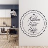 The Heart Of The Home Kitchen Quotes Wall Sticker