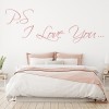 P.S I Love You Romantic Movie Quote Wall Sticker