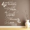 May This Home Family Quote Wall Sticker