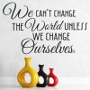 Change The World Notorious BIG Quote Wall Sticker