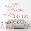 Life Is A Gift Jay-Z Quote Wall Sticker