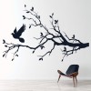 Dove Tree Branch Birds Feather Wall Stickerz