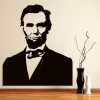 Abraham Lincoln President USA Wall Sticker