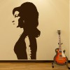 Amy Winehouse Jazz Music Wall Sticker