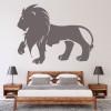 Lion Silhouette African Animals Wall Sticker