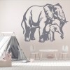 Elephant Calf Safari Animals Wall Sticker