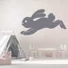 Leaping Rabbit Wall Sticker