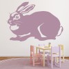 Rabbit Portrait Bunny Wall Sticker
