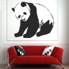 Sitting Panda Animals Bears Wall Sticker