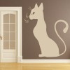 Elegant Cat Wall Sticker