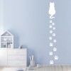 House Cat Paw Prints Wall Sticker