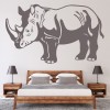 Rhino Portrait Safari Animals Wall Sticker