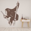 Chimp Monkey Wall Sticker
