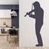 Violinist Classical Music Wall Sticker