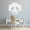Panda Head Animals Bears Wall Sticker