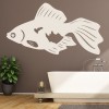 Goldfish Fish Bathroom Wall Sticker