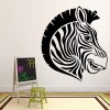 Zebra Head Safari Animals Wall Sticker