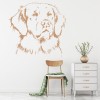Golden Retriever Dog Wall Sticker