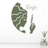 Virgo Star Sign Wall Sticker