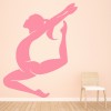 Female Gymnastics Dancing Wall Sticker