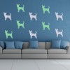 Chihuahua Dog Pet Animals Wall Sticker Pack