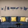 Insect Beetle Spider Wall Sticker Set
