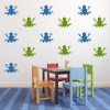 Frog Reptile Animals Wall Sticker Pack