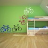 Bicycle Pedal Bike Wall Sticker Pack